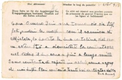 Cartolina postale spedita ad Omero Della Maggiore, prigioniero di guerra a Biala Podlaska